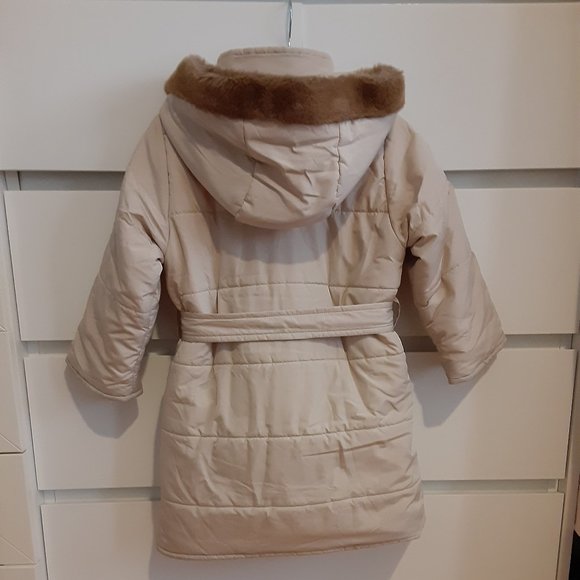 Il Gufo - puffer coat with detachable faux fur collar size 2T made in It… - Picture 5 of 11